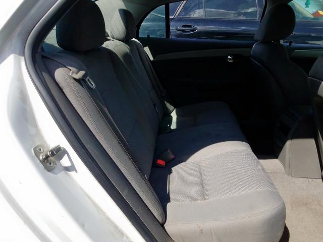 1G1ZC5EU3BF394450 - 2011 CHEVROLET MALIBU 1LT WHITE photo 6