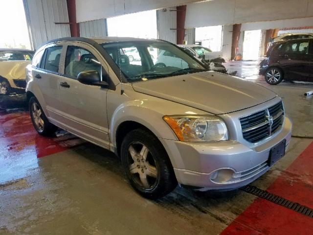 1B3HB48BX7D538784 - 2007 DODGE CALIBER SX SILVER photo 1