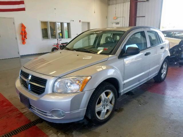 1B3HB48BX7D538784 - 2007 DODGE CALIBER SX SILVER photo 2