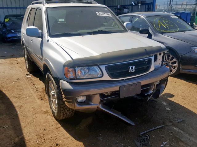 4S6DM58W814405578 - 2001 HONDA PASSPORT E SILVER photo 1