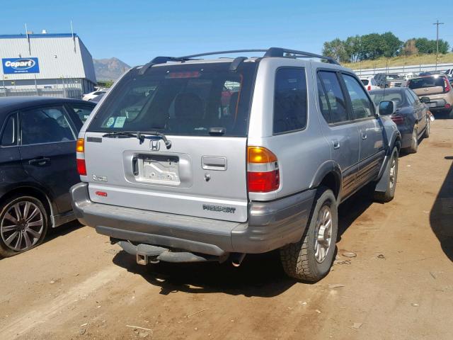 4S6DM58W814405578 - 2001 HONDA PASSPORT E SILVER photo 4