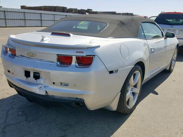 2G1FC3DDXB9213068 - 2011 CHEVROLET CAMARO LT 银色 照片 4