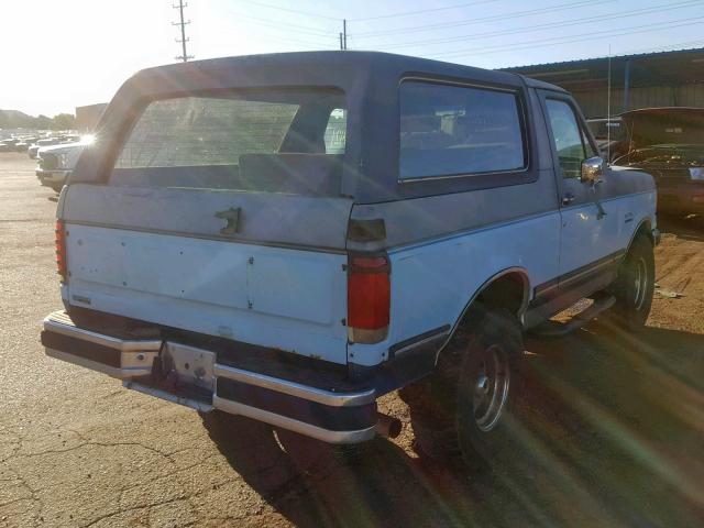 1FMEU15N4HLA65430 - 1987 FORD BRONCO U10 BLUE photo 4