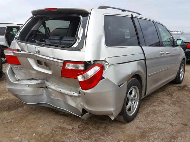 5FNRL38857B096438 - 2007 HONDA ODYSSEY TO SILVER photo 4