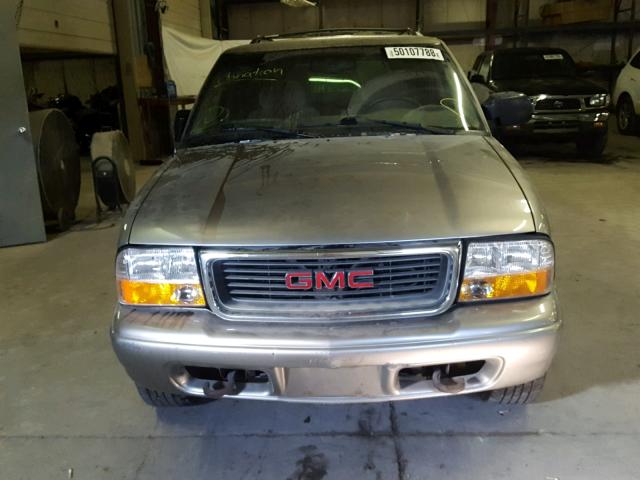 1GKDT13W2Y2379098 - 2000 GMC JIMMY / EN TAN photo 9