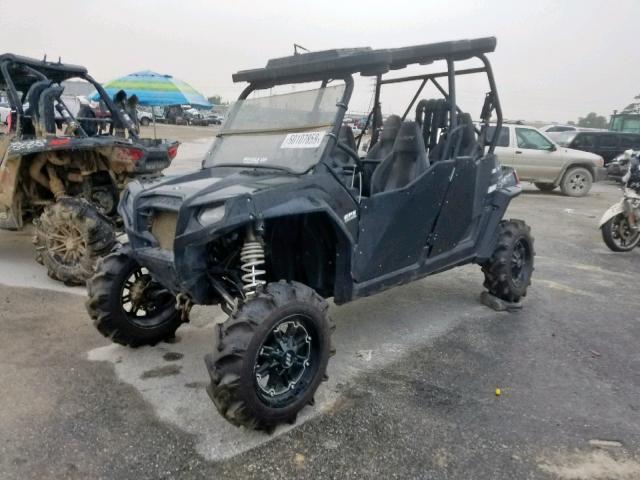 4XAXE7EA8EF271961 - 2014 POLARIS RZR 4 800 BLACK photo 2