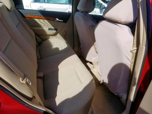 KL1TD56697B037242 - 2007 CHEVROLET AVEO BASE წითელი ფოტო 6