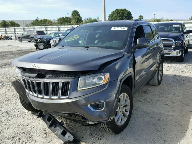 1C4RJEAG3EC144869 - 2014 JEEP GRAND CHER GRAY photo 2