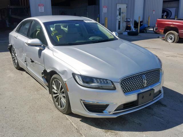 3LN6L5A90HR649011 - 2017 LINCOLN MKZ PREMIE SILVER photo 1