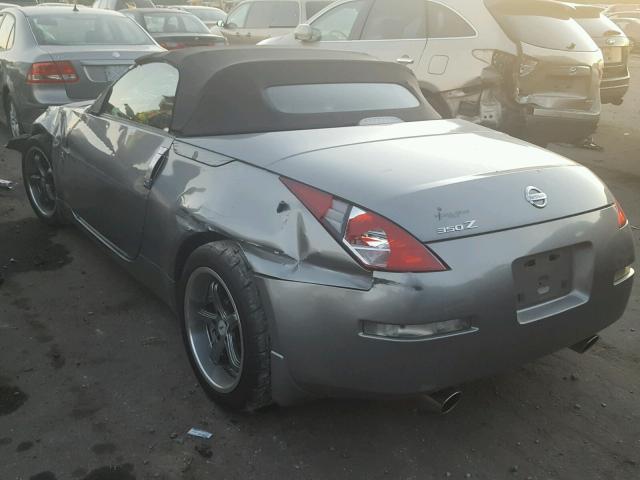 JN1AZ36A85M755458 - 2005 NISSAN 350Z ROADS GRAY photo 3