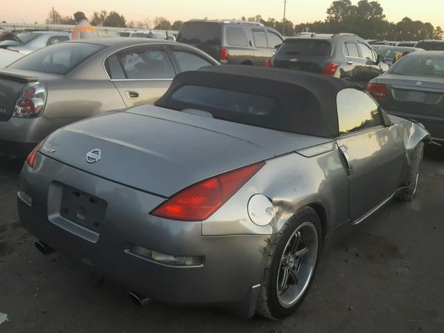 JN1AZ36A85M755458 - 2005 NISSAN 350Z ROADS GRAY photo 4