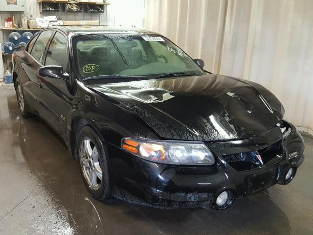 1G2HY54K824121718 - 2002 PONTIAC BONNEVILLE BLACK photo 1