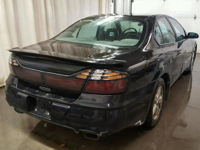 1G2HY54K824121718 - 2002 PONTIAC BONNEVILLE BLACK photo 4