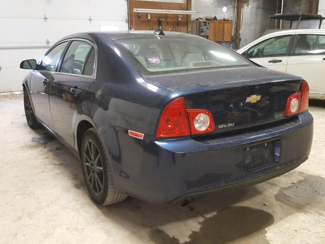 1G1ZB5E0XCF258110 - 2012 CHEVROLET MALIBU LS 蓝色 照片 3