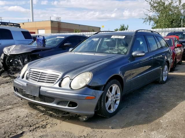 WDBUH87J66X206459 - 2006 MERCEDES-BENZ E 350 4MAT GRAY photo 2