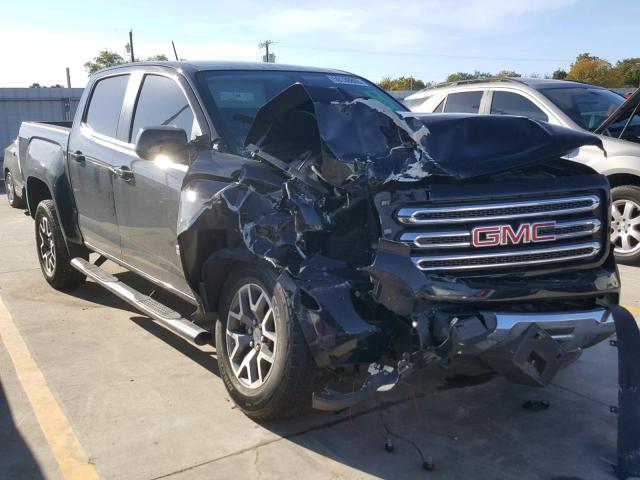 1GTG5BE31F1243463 - 2015 GMC CANYON SLE BLACK photo 1