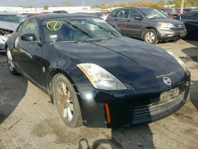 JN1AZ34EX4T050297 - 2004 NISSAN 350Z COUPE BLACK photo 1