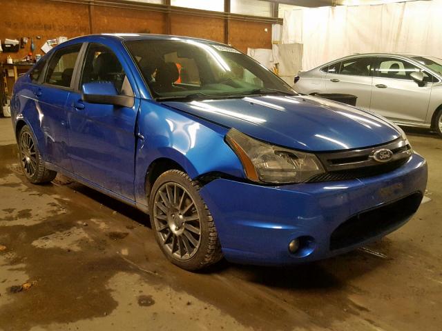 1FAHP3GN6BW151674 - 2011 FORD FOCUS SES BLUE photo 1