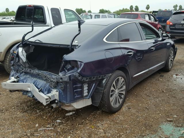 1G4ZP5SS6HU209886 - 2017 BUICK LACROSSE E BLUE photo 4