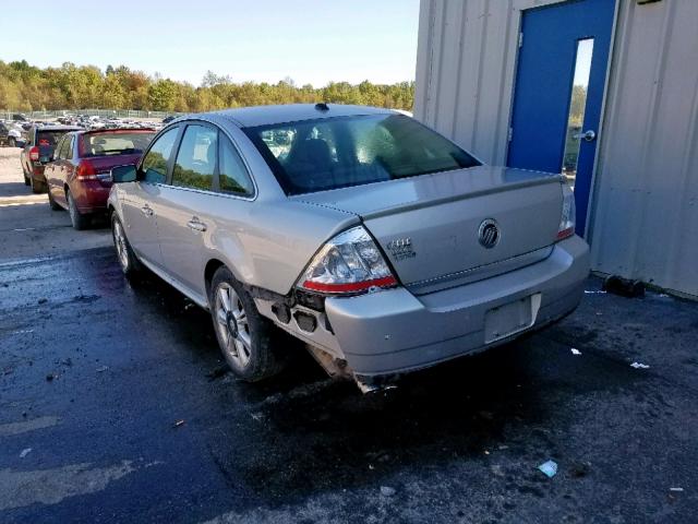 1MEHM42W68G609014 - 2008 MERCURY SABLE PREM SILVER photo 3