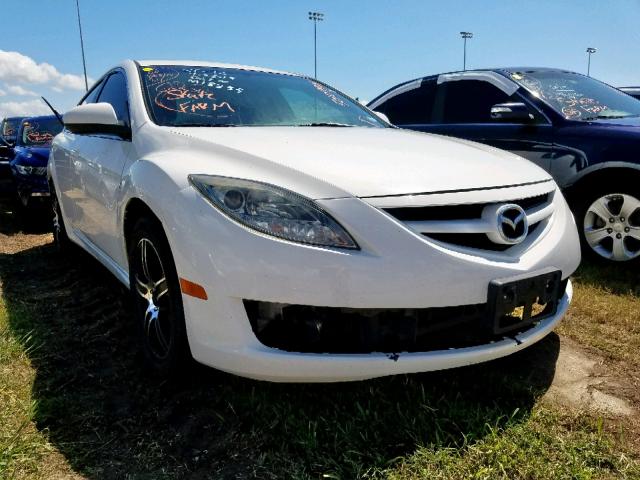 1YVHZ8BH6A5M18233 - 2010 MAZDA 6 I WHITE photo 1