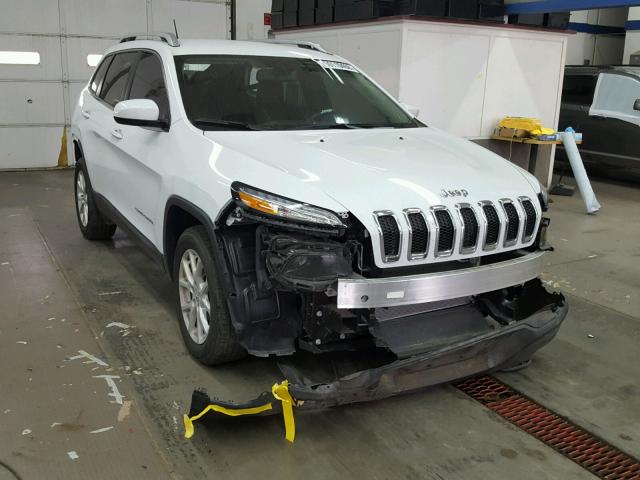 1C4PJLCB8JD568873 - 2018 JEEP CHEROKEE L WHITE photo 1