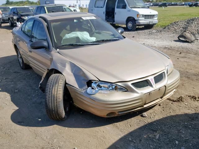 1G2NF52F62C303115 - 2002 PONTIAC GRAND AM S GOLD photo 1