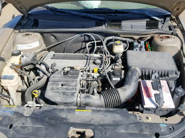 1G2NF52F62C303115 - 2002 PONTIAC GRAND AM S GOLD photo 7