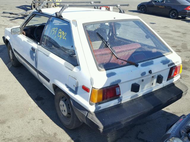 JT2AL32G0G0378281 - 1986 TOYOTA TERCEL DEL WHITE photo 3