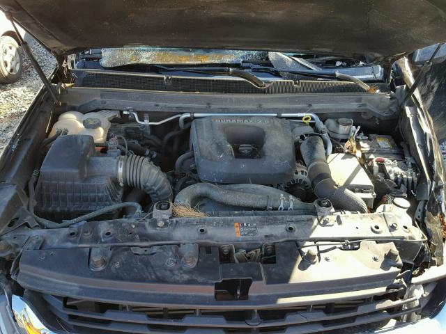 1GCPTCE1XG1394460 - 2016 CHEVROLET COLORADO L BLACK photo 7