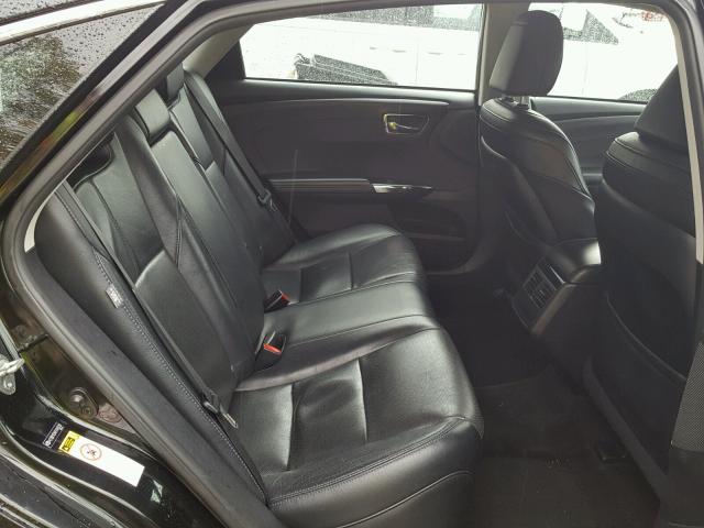 4T1BK1EB4FU149530 - 2015 TOYOTA AVALON XLE BLACK photo 6