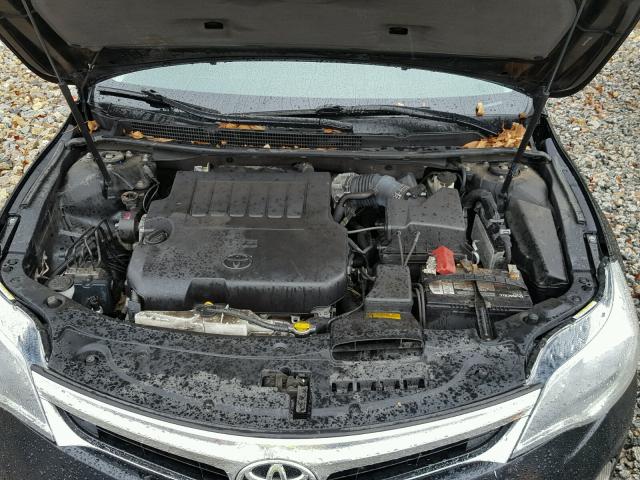 4T1BK1EB4FU149530 - 2015 TOYOTA AVALON XLE BLACK photo 7