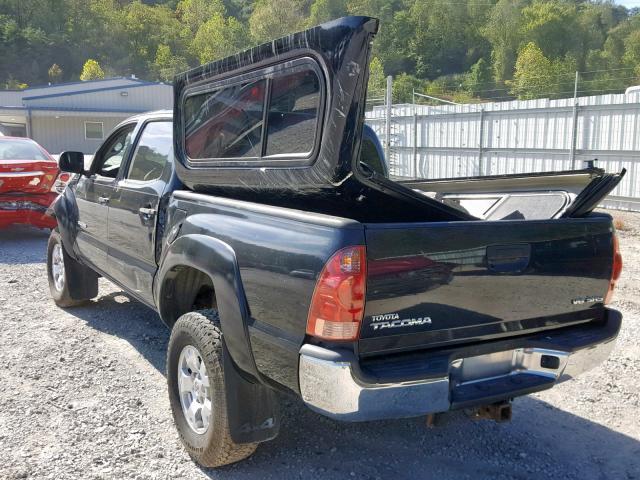 5TELU42N88Z506804 - 2008 TOYOTA TACOMA DOU 黑色 照片 3