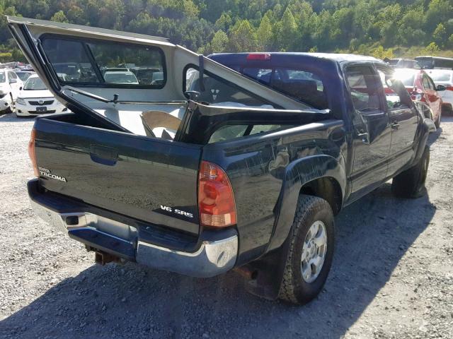 5TELU42N88Z506804 - 2008 TOYOTA TACOMA DOU 黑色 照片 4