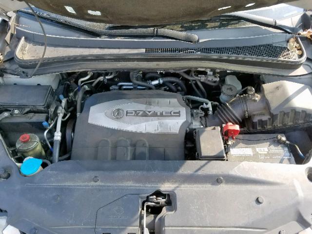 2HNYD28397H550718 - 2007 ACURA MDX TECHNO SILVER photo 7