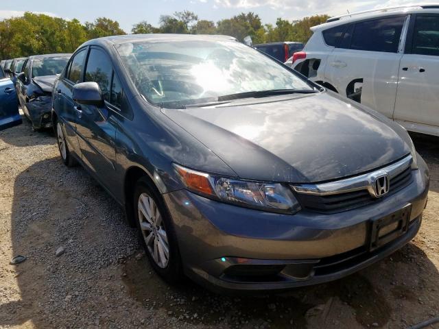 2HGFB2F92CH540697 - 2012 HONDA CIVIC EXL 灰色 照片 1