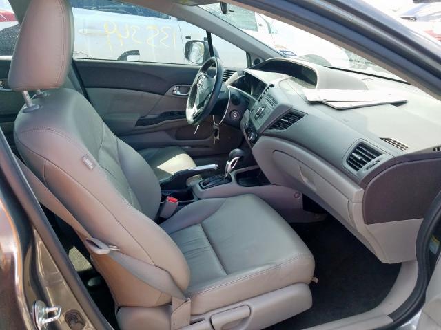 2HGFB2F92CH540697 - 2012 HONDA CIVIC EXL 灰色 照片 5