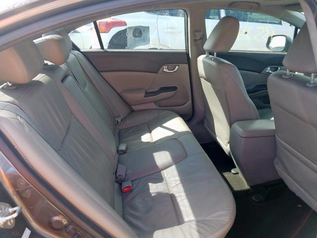 2HGFB2F92CH540697 - 2012 HONDA CIVIC EXL 灰色 照片 6