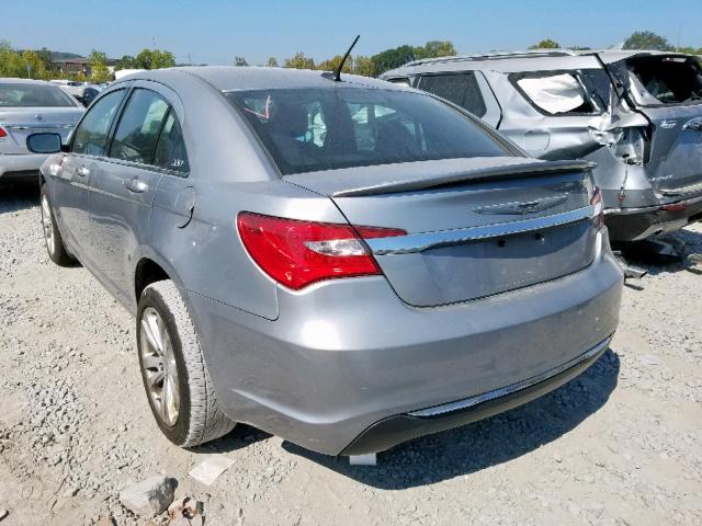 1C3CCBAB5EN146571 - 2014 CHRYSLER 200 LX SILVER photo 3