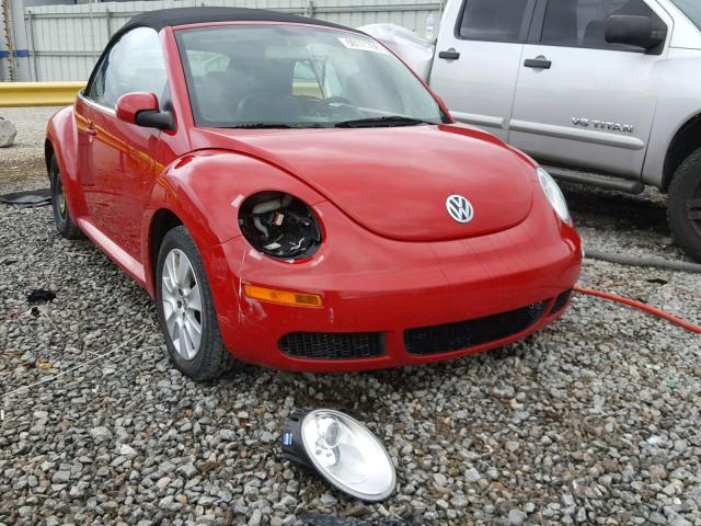 3VWRF31Y69M408344 - 2009 VOLKSWAGEN NEW BEETLE RED photo 1