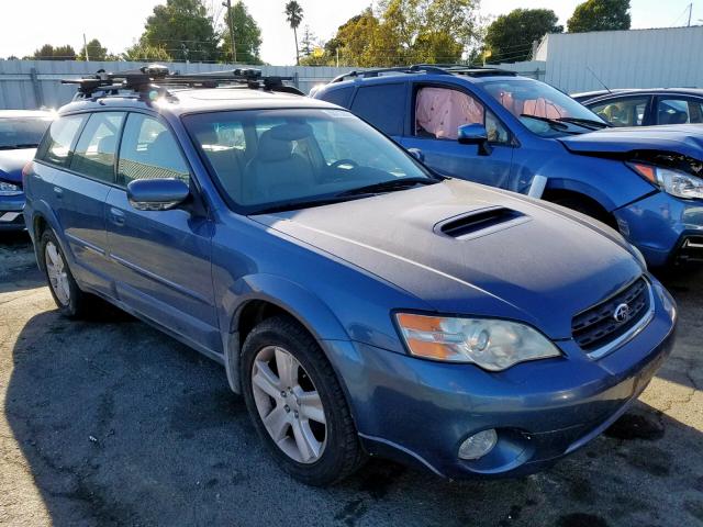 4S4BP67C264324412 - 2006 SUBARU LEGACY OUT BLUE photo 1