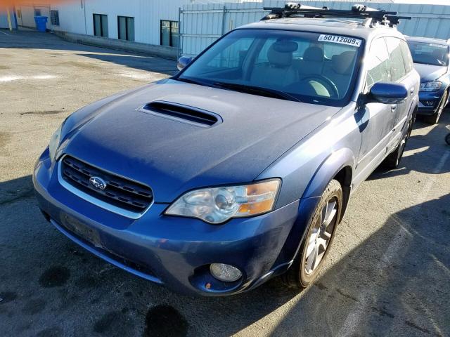 4S4BP67C264324412 - 2006 SUBARU LEGACY OUT BLUE photo 2