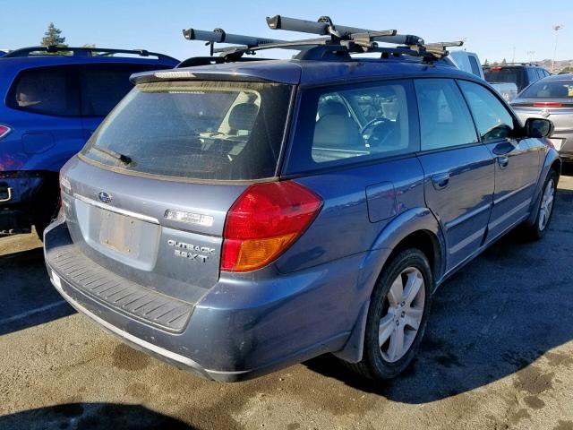 4S4BP67C264324412 - 2006 SUBARU LEGACY OUT BLUE photo 4