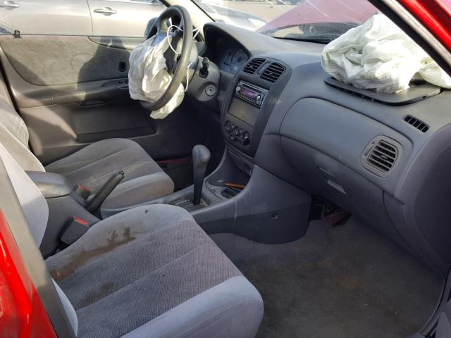 JM1BJ2215X0166144 - 1999 MAZDA PROTEGE ES 红色 照片 5
