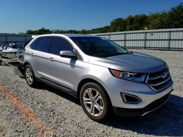 2FMPK3K95HBB97789 - 2017 FORD EDGE TITAN SILVER photo 1