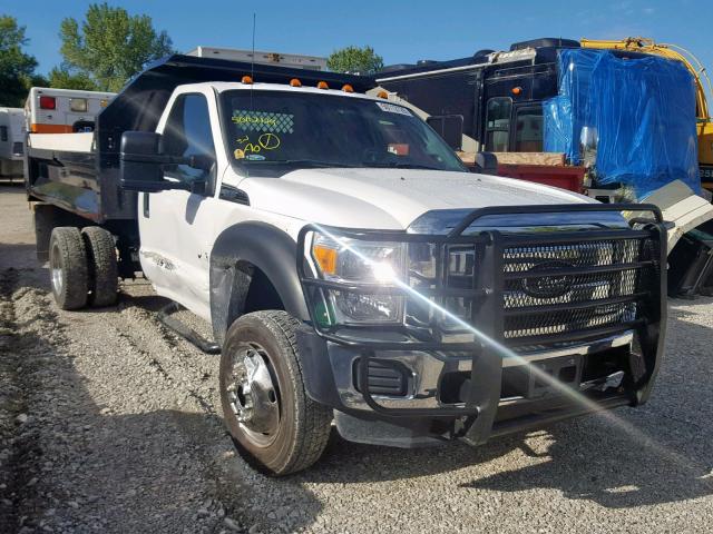 1FDUF5GYXCEC58375 - 2012 FORD F550 SUPER WHITE photo 1