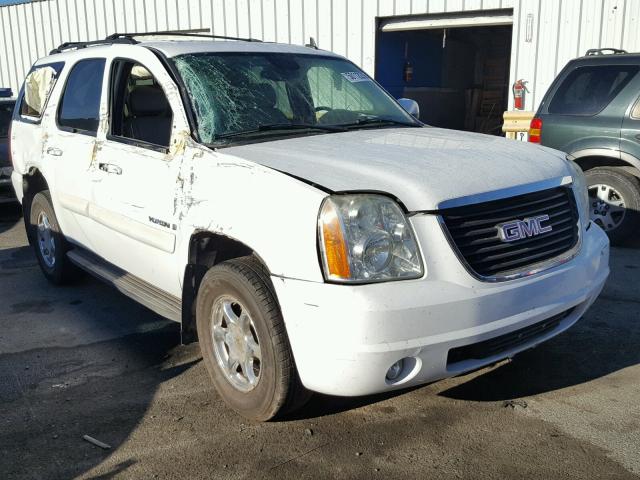 1GKFK13067J117080 - 2007 GMC YUKON WHITE photo 1