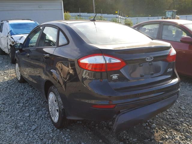 3FADP4AJ1FM132546 - 2015 FORD FIESTA S BLACK photo 3