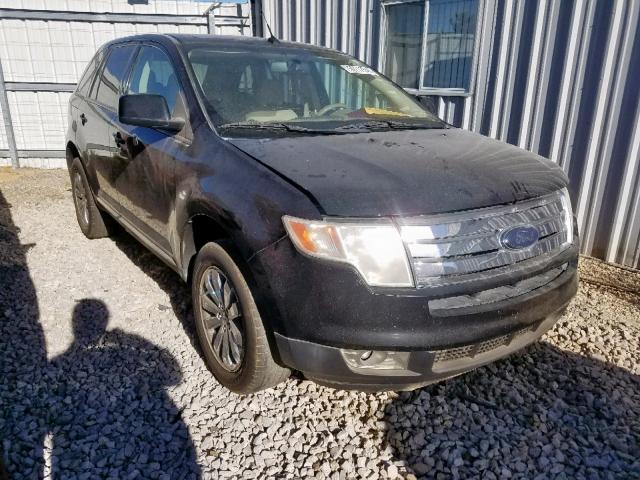 2FMDK48C57BA21092 - 2007 FORD EDGE SEL BLACK photo 1