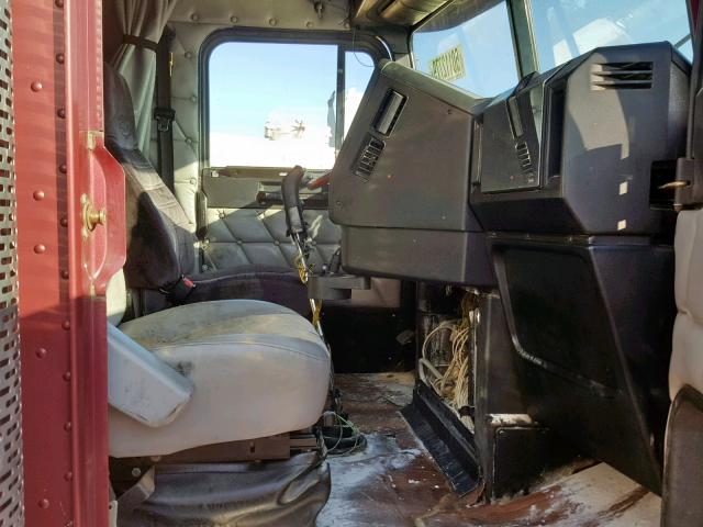 1FUPCSZB4WP889514 - 1998 FREIGHTLINER CONVENTION RED photo 5